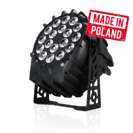 LED PAR 64 18x10W RGBW - produk polski