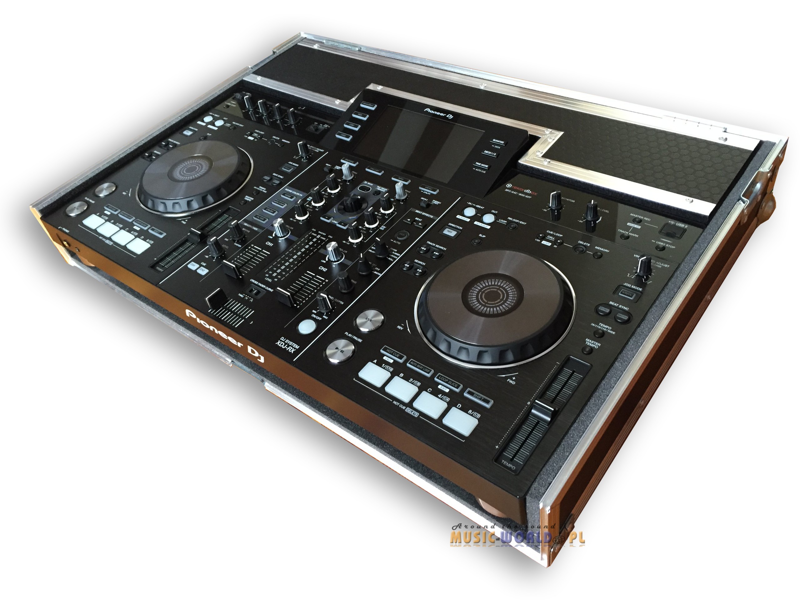 PioneerのXDJ-RX2 DJコントローラー、耐衝撃専用ケースのセット Amazon | DECKSAVER(デッキセーバー) Pioneer XDJ-RX2 対応 耐